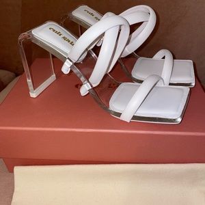 Cult Gaia Letta Heel, never worn with tags and box. 1 duster bag.